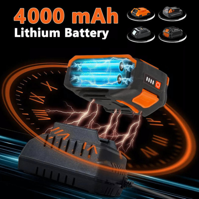 Electric Cordless 1100N.M High Torque for DW/MK 20V Battery Brushless Motor Electric Impact Wrench Cordless for Car Tyre Removal