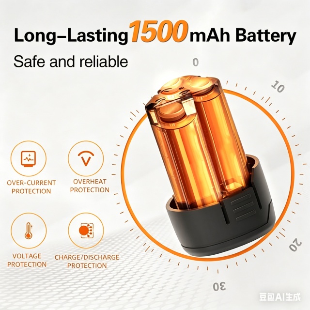 Super Power 12V Portable Power Drill Kit Li-ion Battery Electric Cordless Hand Drill with Accessories Plastic Box