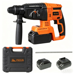 High Power Portable Cordless Electric Concrete Breaker 800W Rotary Hammer Drilling Machine Battery Construction Wholesale PICUS