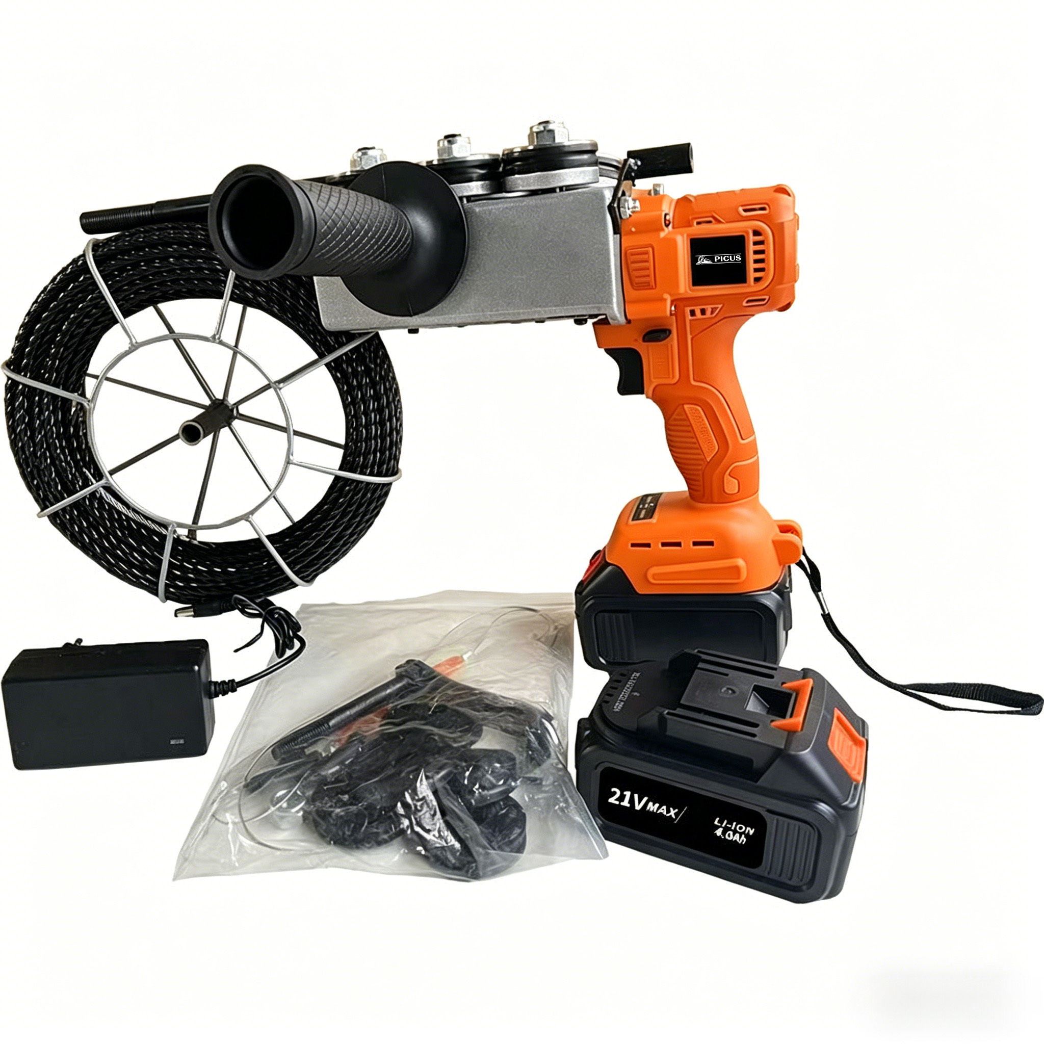Powered Stringing Machine Pulling Fish Tape Cable Puller Electric Wire Pulling Tools