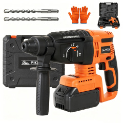 High Power Portable Cordless Electric Concrete Breaker 800W Rotary Hammer Drilling Machine Battery Construction Wholesale PICUS