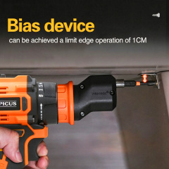 Wholesale TALADO Lithium-Ion Electric Multi-Head Drill 4 in 1 Brushless Cordless Screwdriver Power Tools With Different Chuck