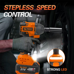 20V 1/2 Inch 350 N Factory Direct Sales Industrial Grade Impact Wrench LED Work Light Wear-resistant for Car Repair Home Use DIY