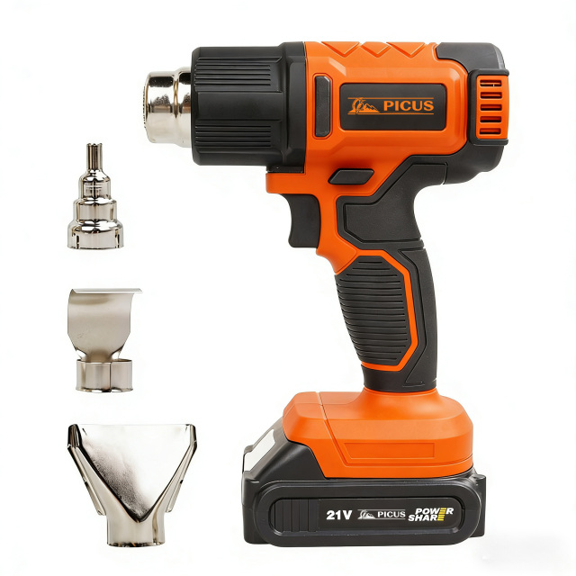 Embrace the Excellent Best Quality Rechargeable Heat Gun Cordless Heat Gun with Battery for Industrial and Home Cheap