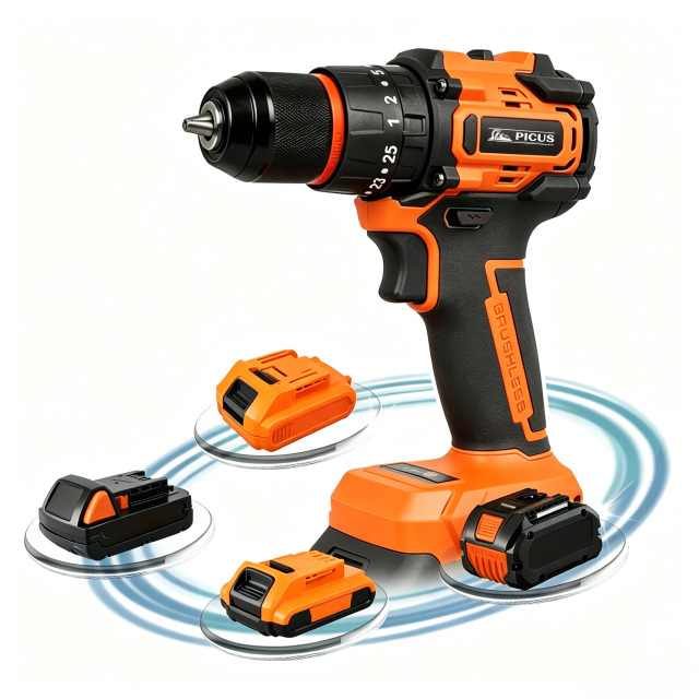 Multi-Function Portable 21V Lithium Electric Impact Cordless Power Drill with Cheap Price OEM Supported Hand Tools