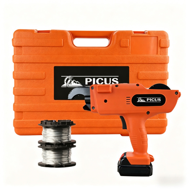 Hot Selling Manual Rebar Tier Hand Construction Tools Electric Rebar Rolls Tying Machine