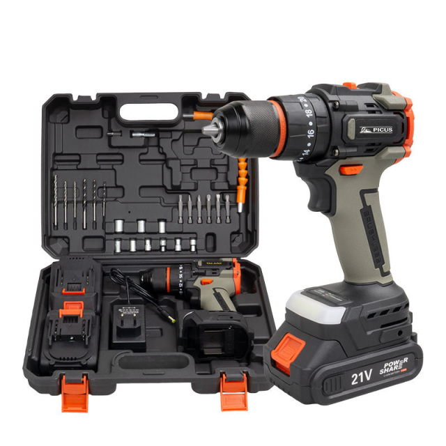 Multi-Function Portable 21V Lithium Electric Impact Cordless Power Drill with Cheap Price OEM Supported Hand Tools