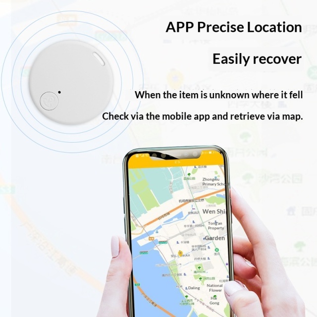 Pet Round Bluetooth Key Tracker Device Locator