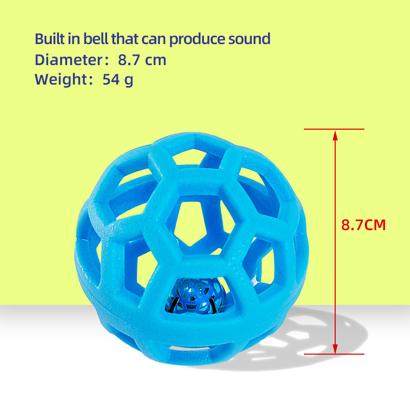 Little Interactive Hollow Pet Dog Bell Ball Toy