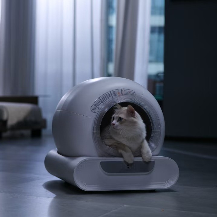 Self Cleaning Remote Monitoring Smart Cat Litter Box