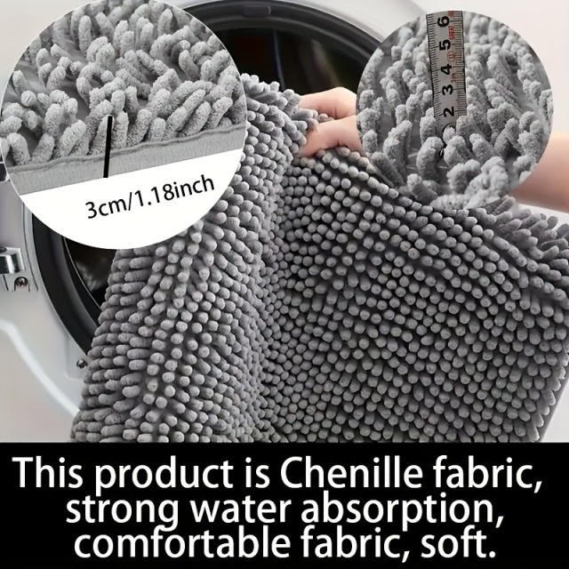 Soft Durable Dog Door Bath Mat