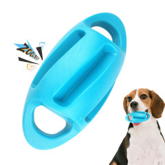 Rugby Squeaky Dog Chew Toy for Aggressive Chewer