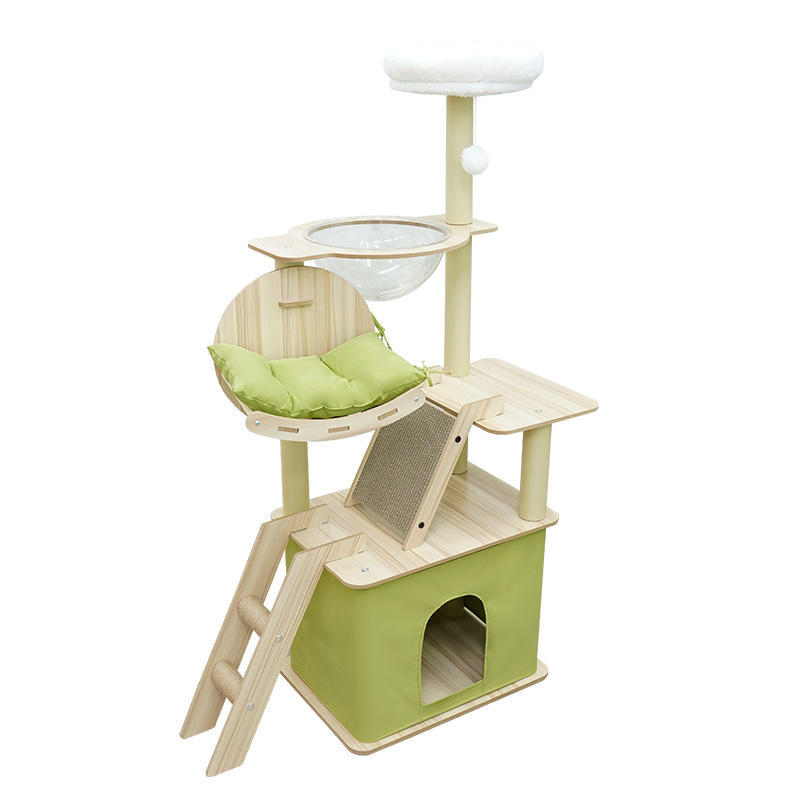 Modern Cat Delivery Room Scratching Post Cat Tree