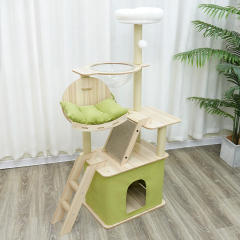 Modern Cat Delivery Room Scratching Post Cat Tree