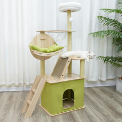 Modern Cat Delivery Room Scratching Post Cat Tree
