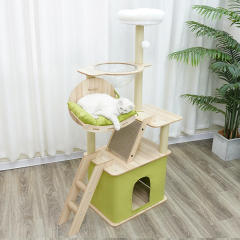 Modern Cat Delivery Room Scratching Post Cat Tree