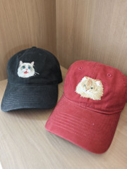 Custom Pet Photo Duckbill Embroidered Hat