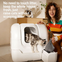 Large Capacity Automatic Cleaning Cat Litter Box