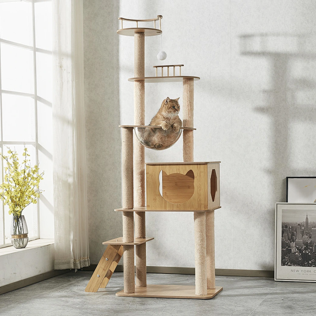 Durable Multi-layer Large Cat Tree Tower