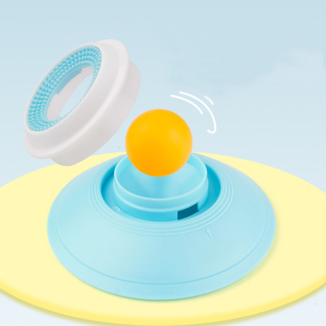 Slow Feeder Dog Cat Lick Ball Bowl Treat Dispenser