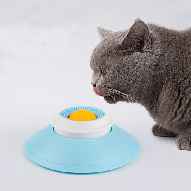 Slow Feeder Dog Cat Lick Ball Bowl Treat Dispenser