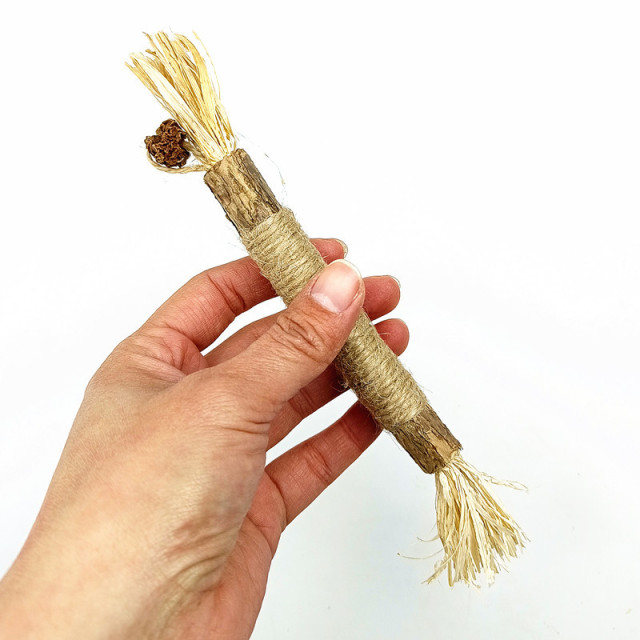Customizable Natural Dental Care Silvervine Sticks for Cats