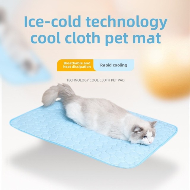 Washable Cat Dog Pet Summer Cooling Cool Cloth Mat