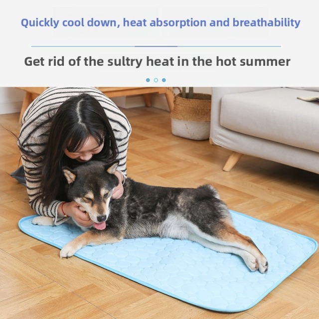 Washable Cat Dog Pet Summer Cooling Cool Cloth Mat