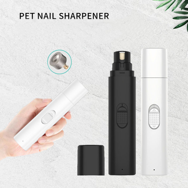 Rechargeable Dog Cat Pet Electric Nail Sharpener Grinder