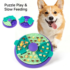 Pet Rotating Puzzle Slow Feeder Bowl Toy for Dogs
