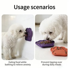 Pet Silicone Anti-Slip Suction Cup Slow Feeder