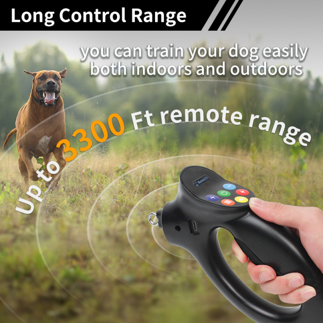 Anti Tugging Rechargeable Waterproof Dog Training Collar