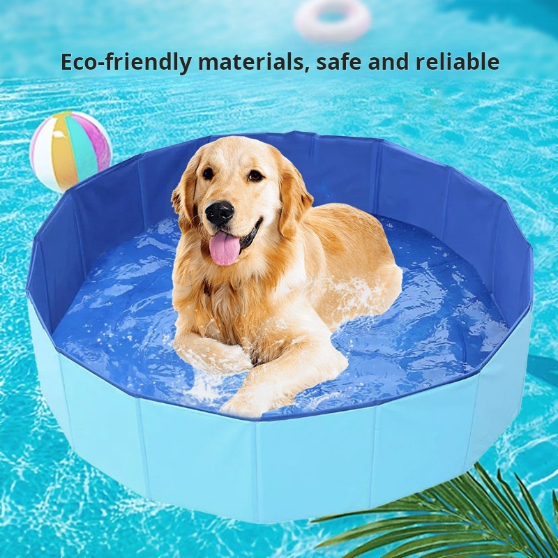 Portable Pet Bath Tub Foldable Dog Swimming Pool