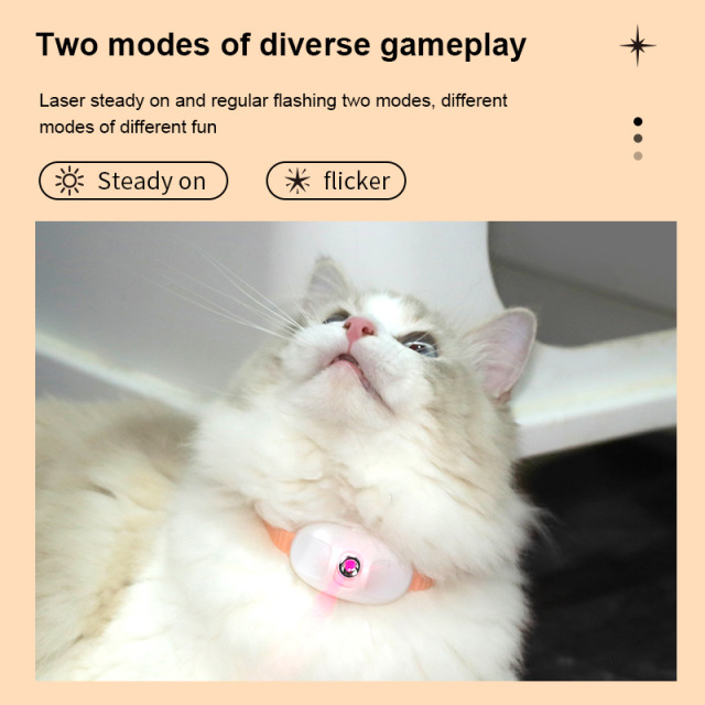 Smart Cat Self-entertaining Toy LED Laser Collar
