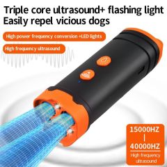 Rechargeable Triple Corer Handheld Ultrasonic Dog Repellent
