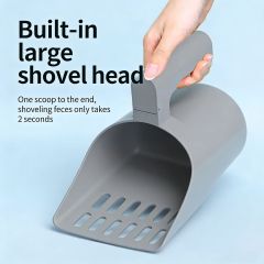 All-in-one Intergrated Cat Litter Scoop with Waste Bin