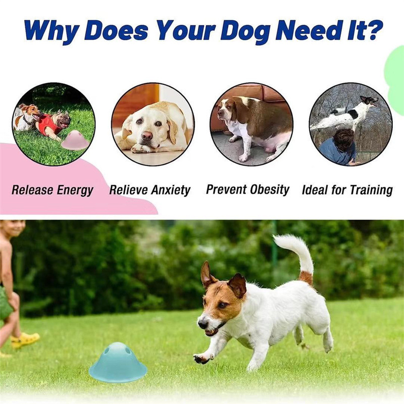 Funnel Shape Dog Chew Treat Food Dispensing Toy