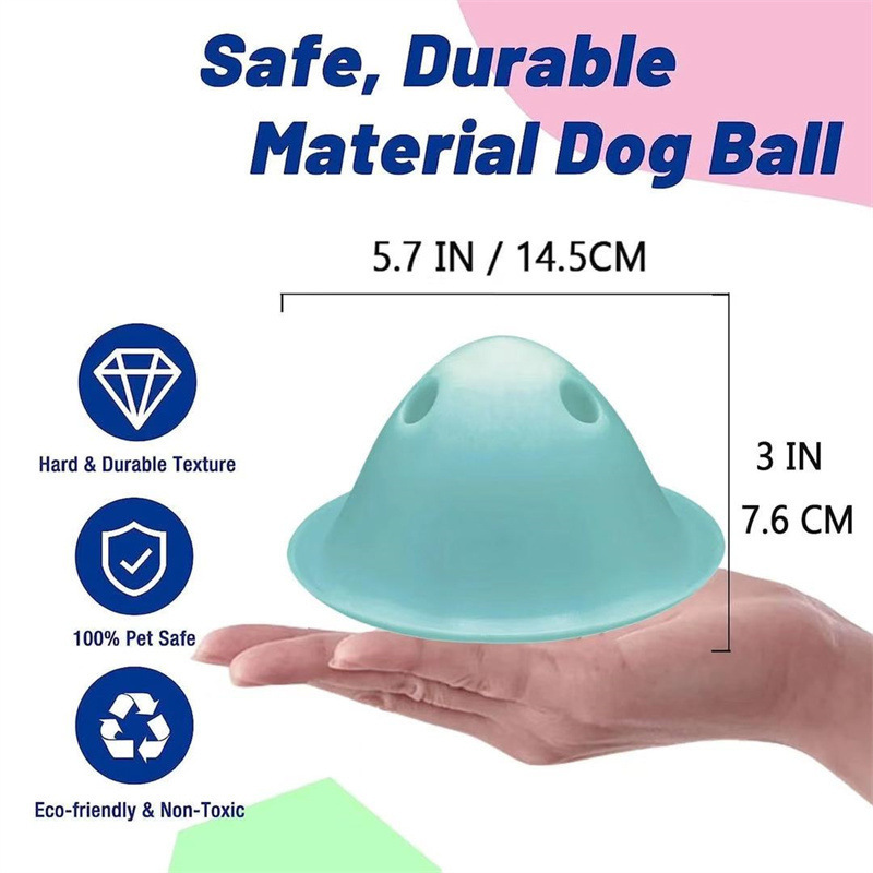 Funnel Shape Dog Chew Treat Food Dispensing Toy