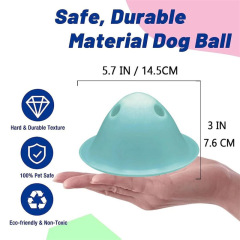 Funnel Shape Dog Chew Treat Food Dispensing Toy