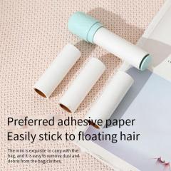 Portable Mini Pet Hair Lint Roller with Replaceable Sticky