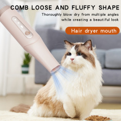 4 in 1 Pet Hair Vacuum Comb Electric Dryer Cleaner