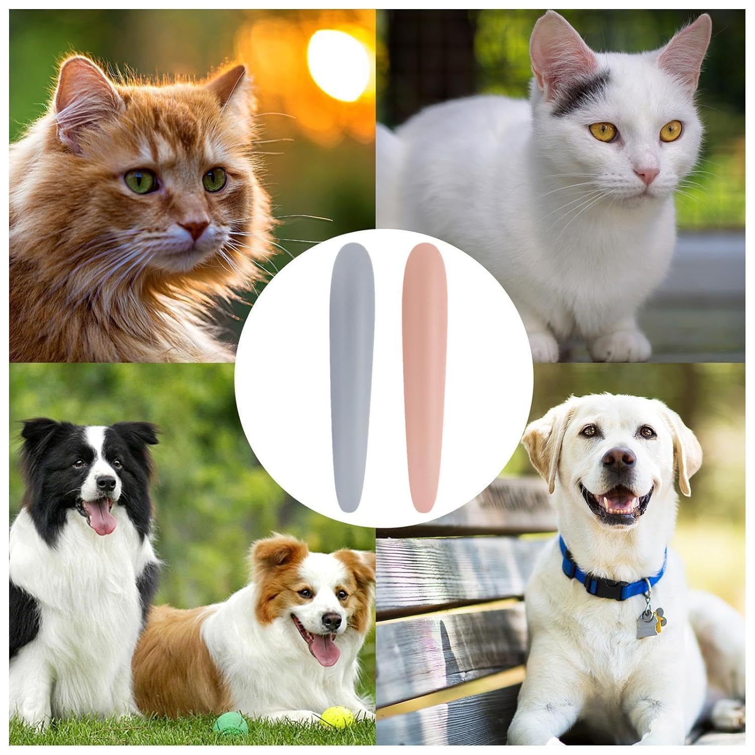 Cat Pet Tongue Massage Grooming Tool Comb