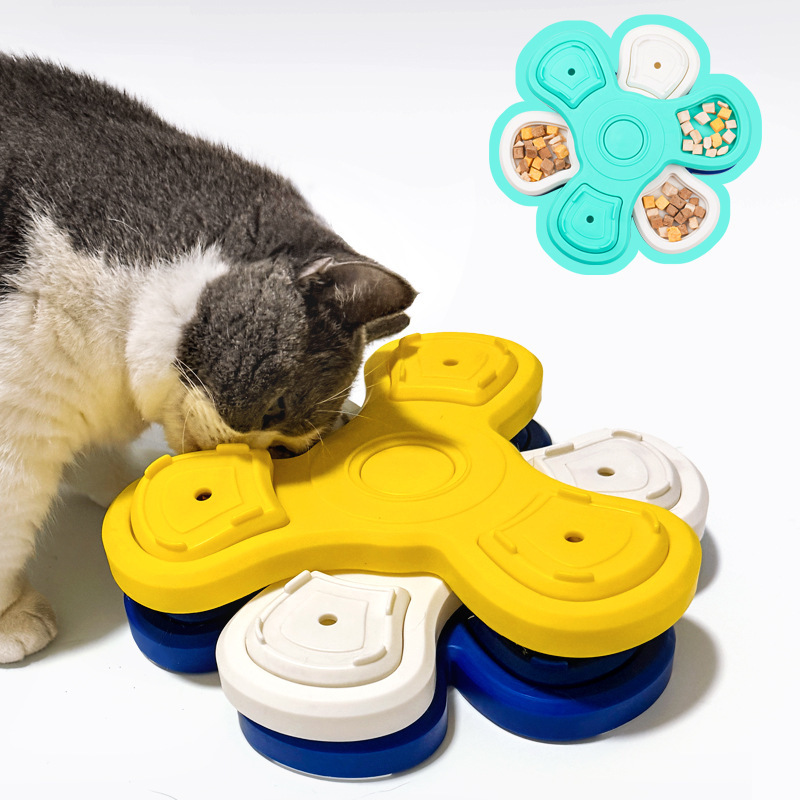 Dog Rotating Slow Feeder Tornado Puzzle Toy