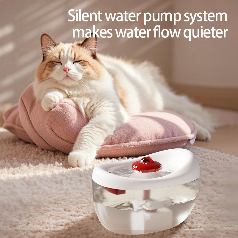 Smart Automatic Cat Pet Water Fountain Dispenser 2L