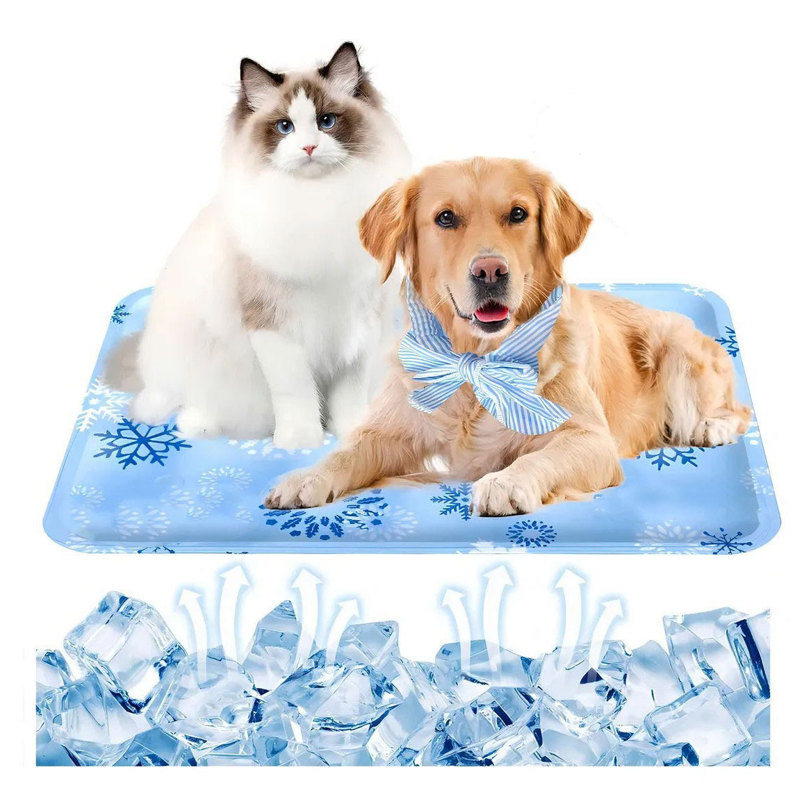 Non Toxic Water Injection Design Cat Dog Pet Dry Ice Cooling Mat