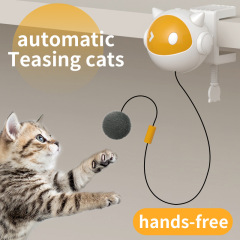 Smart Interactive Training Automatic Lifting Cat Teaser Ball Toy
