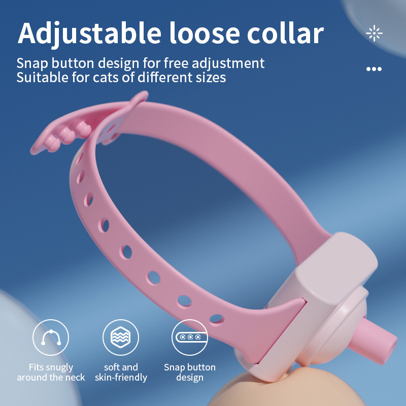 Adjustable Automatic Interactive Cat Pet Laser Collar Toy