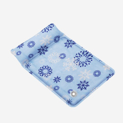 Summer Water Injection Design Dog Cooling Mattress with Pillow