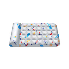 Comfortable Printed Dog Cooling Bed Mat with Pillow