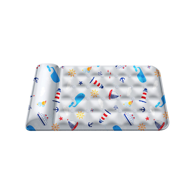 Comfortable Printed Dog Cooling Bed Mat with Pillow